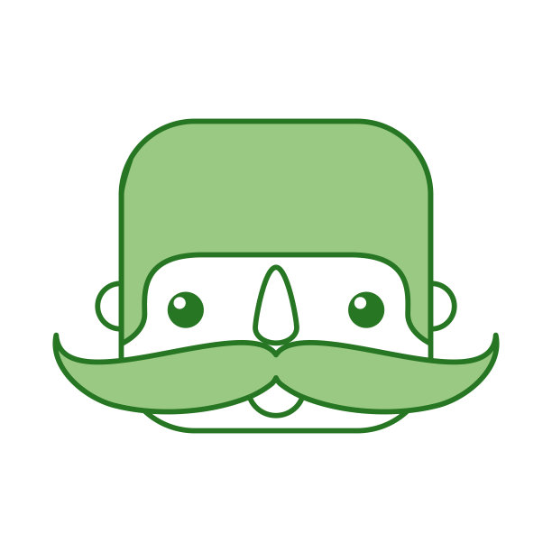 快乐的墨西哥男人侧面卡通形象图片下载