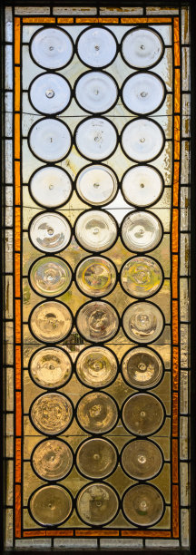 彩色彩色玻璃窗图片下载