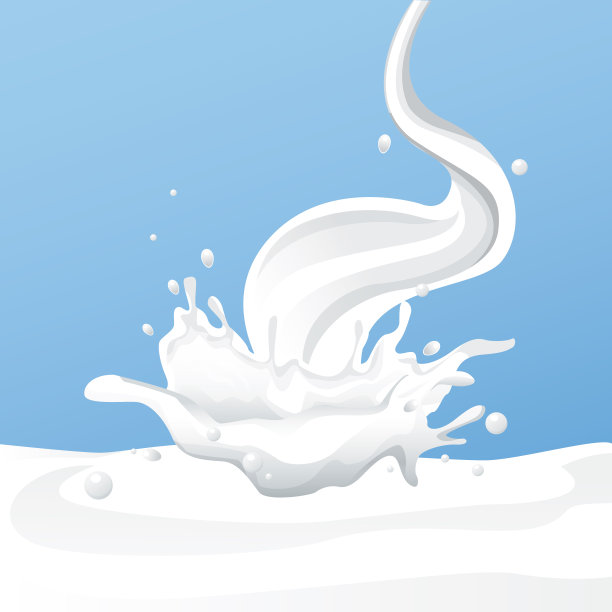 牛奶飞溅的财政年度图片下载