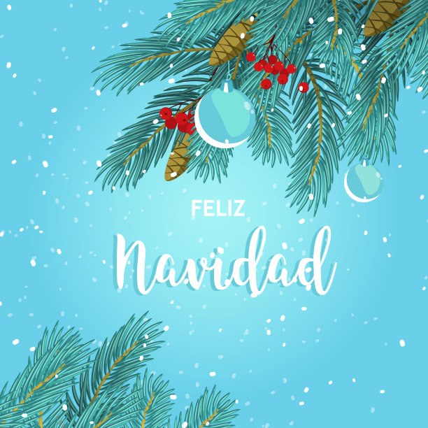 圣诞贺卡背景海报。图片下载