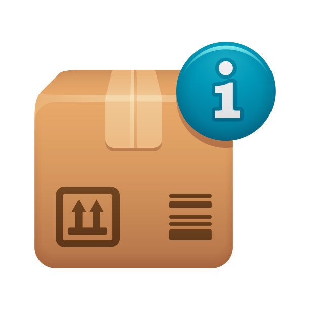 纸箱和信息按钮- Novo图标图片下载