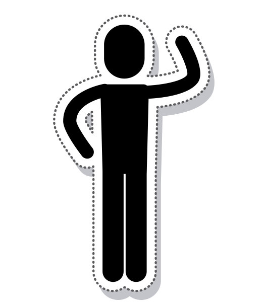 个人头像抗议孤立图标图片下载