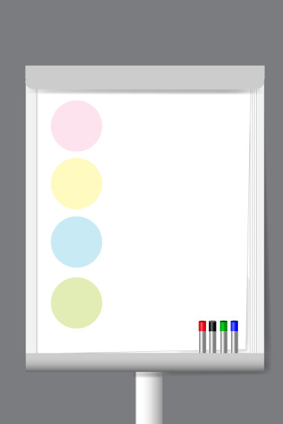 挂图与彩色圆适度纸图片下载