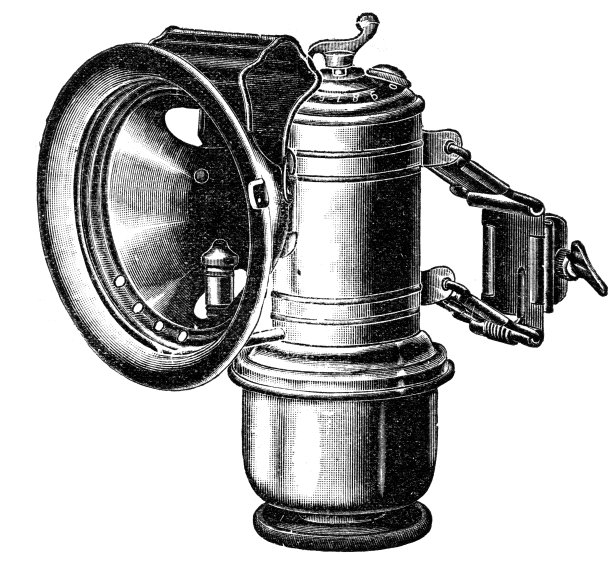 灯的自行车图片下载