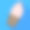 矢量插图的冰淇淋在一个华夫饼杯在平面风格孤立在蓝色背景与阴影图片下载