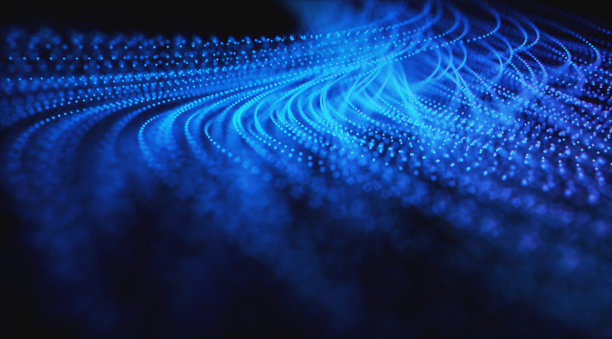 抽象的背景线和点图片下载