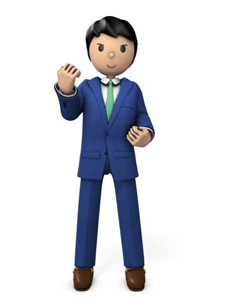 一个有强烈进取心的年轻商人图片下载