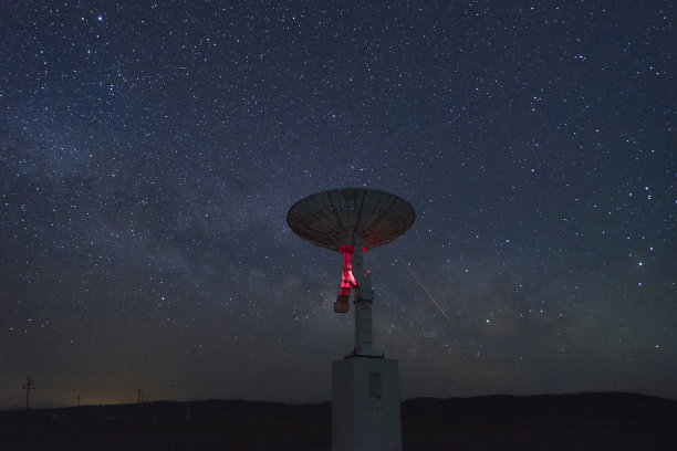 用望远镜观测银河系图片下载