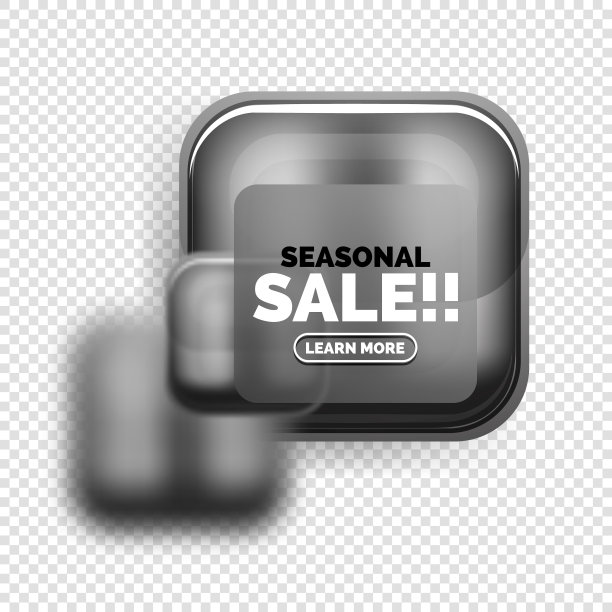 方形销售按钮标签标签图片下载