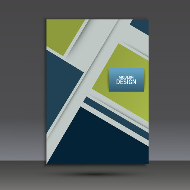 矢量宣传册设计布局模板A4图片下载