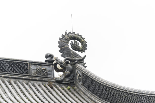 中国的屋檐图片下载