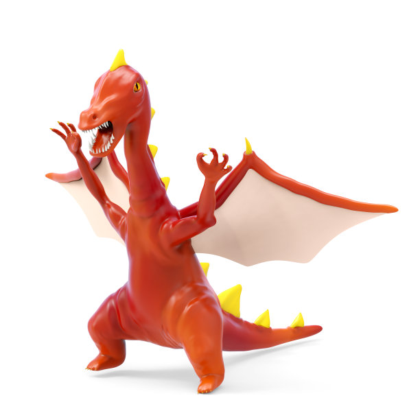 卡通邪恶龙图片下载