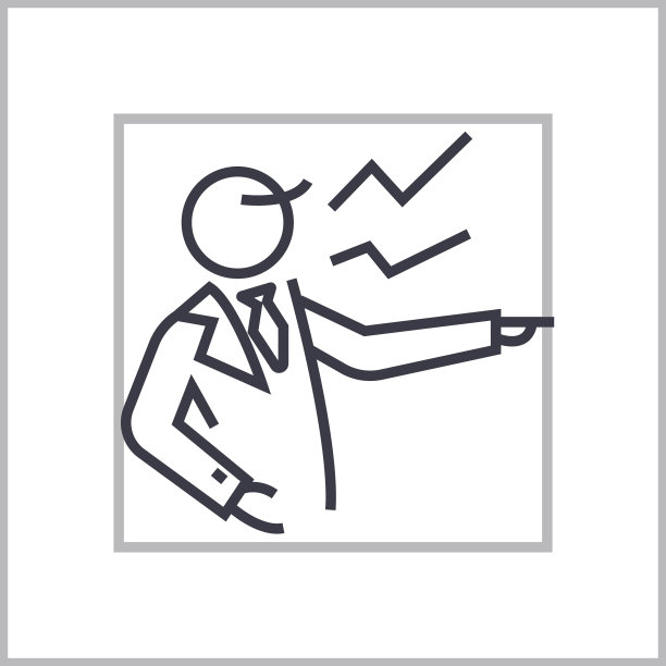 老板尖叫概念矢量细线图标，符号，标志，插图上孤立的背景图片下载