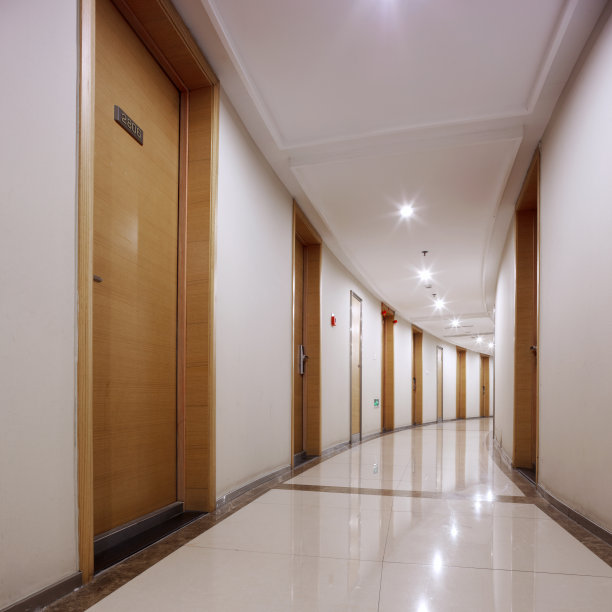 现代走廊室内素材图片