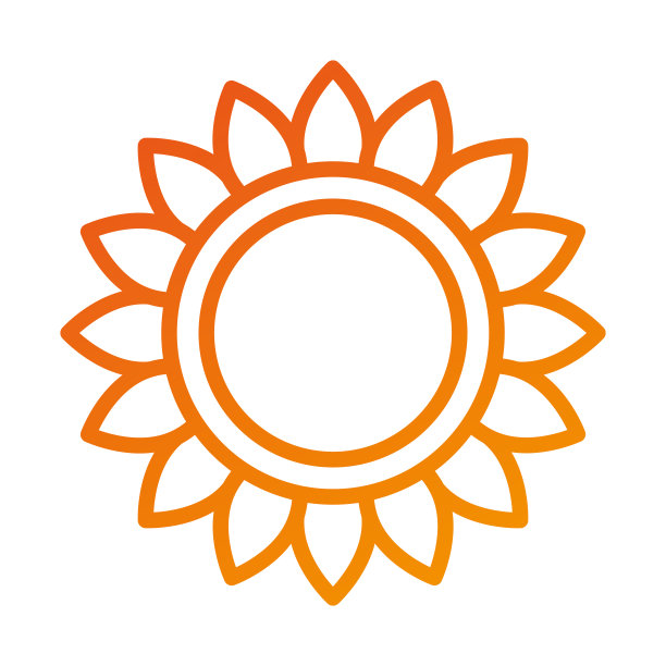 向日葵天然植物花瓣装饰图片下载