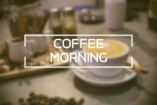 咖啡早晨概念，用于banner的咖啡背景图片下载