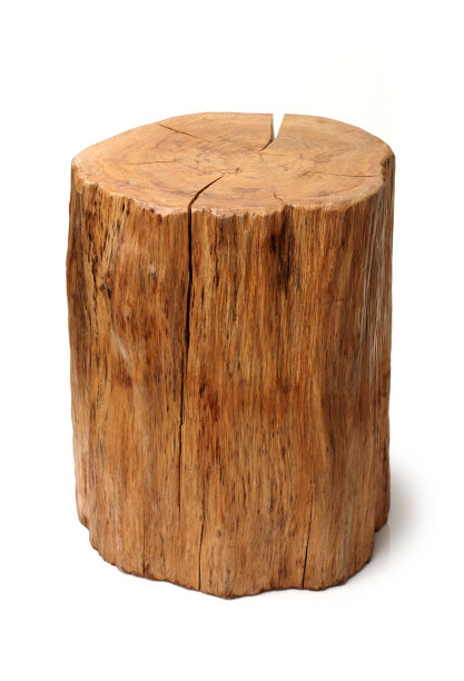 照片原木木头孤立在白色的背景图片下载