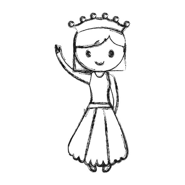 公主的女孩图标图片下载