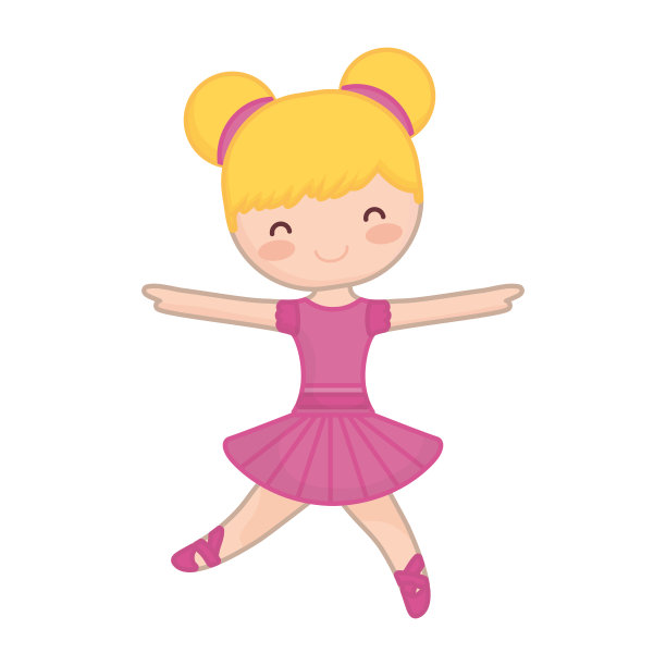 芭蕾舞芭蕾舞演员图标素材图片
