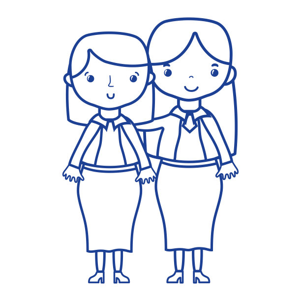 剪影老师带着学生给班级上教育课图片下载