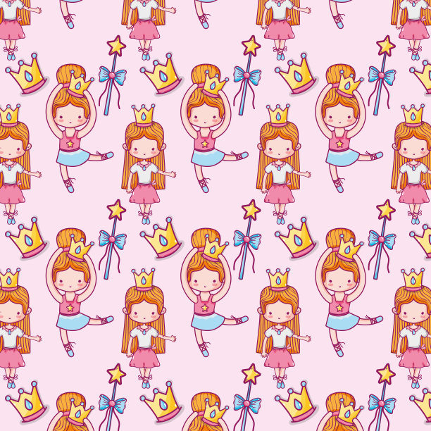 女孩练习芭蕾舞前优雅的背景图片下载