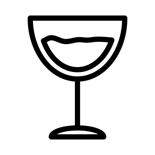 果汁细线矢量图标图片下载