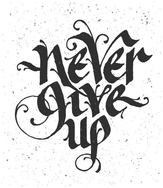 手写励志名言，书法作文。图片下载