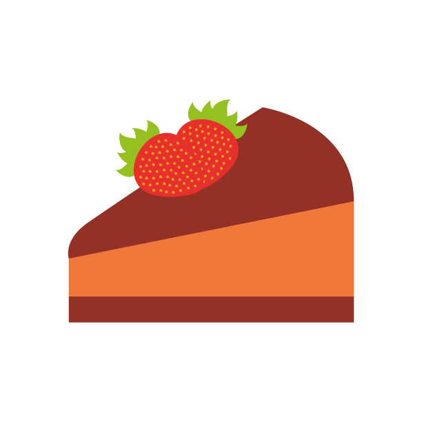 生日，一块蛋糕，草莓，水果，甜，好吃图片下载