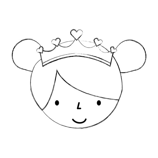 小女孩戴着皇冠跳芭蕾舞图片下载