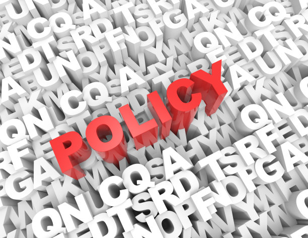 关于字母3d渲染的政策词汇图片下载