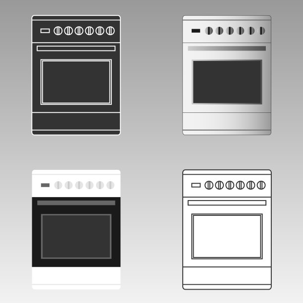 厨房的炉子图片下载