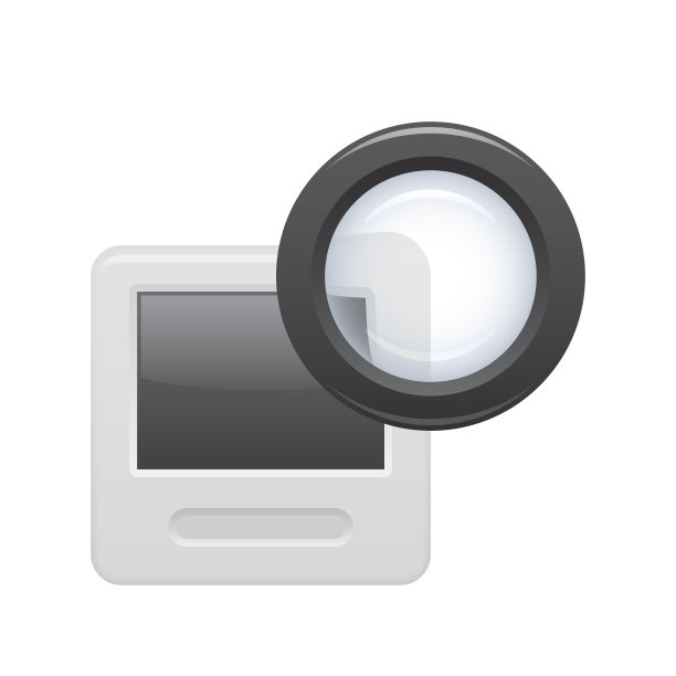 幻灯片和放大镜- Novo图标图片下载