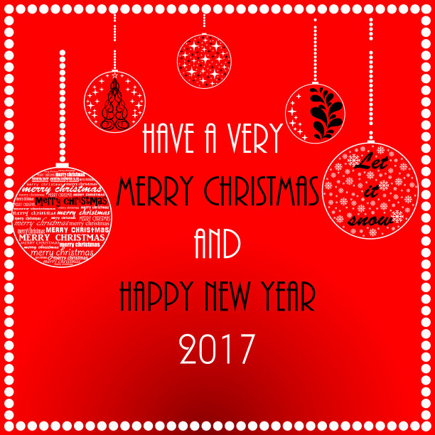 圣诞贺卡。图片下载