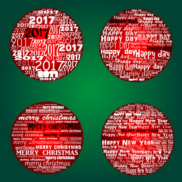 圣诞贺卡。图片下载