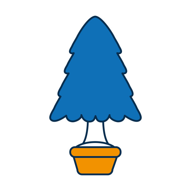 松树图标图片下载