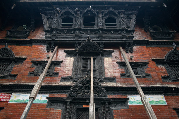 库马里加尔宫，位于尼泊尔首都加德满都的皇家库马里宫。图片下载