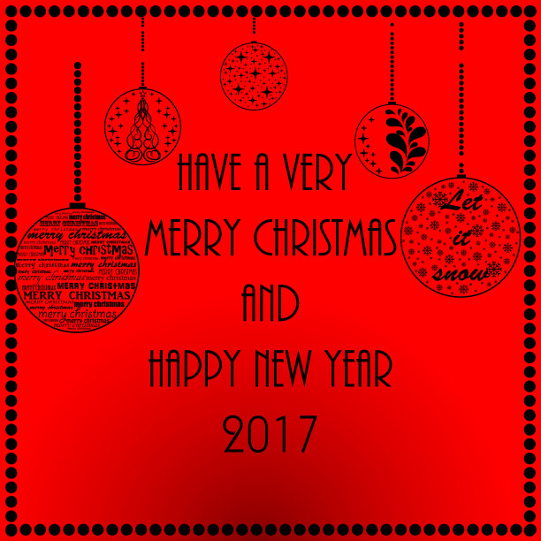 圣诞贺卡。图片下载