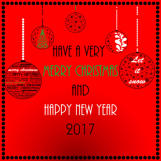 圣诞贺卡。图片下载