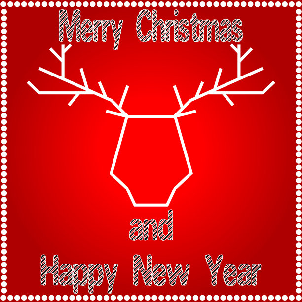 圣诞贺卡。图片下载