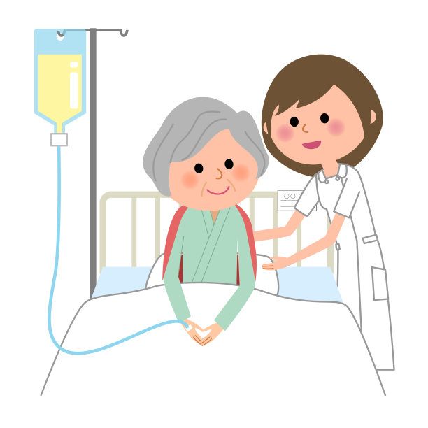 护士,病人住院图片下载
