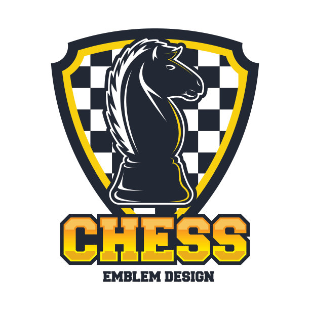 国际象棋设计模板图片下载