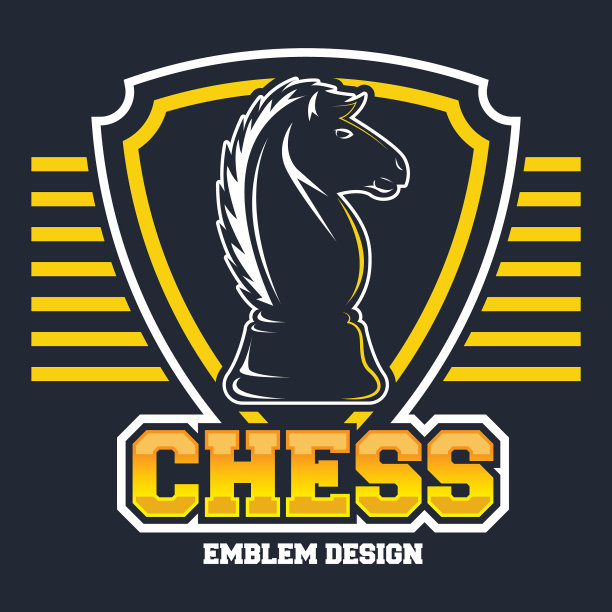 国际象棋设计模板图片下载