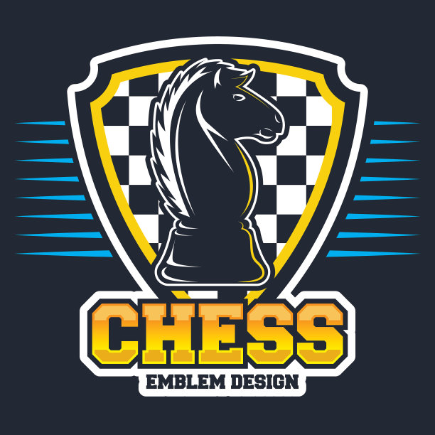 国际象棋设计模板图片下载