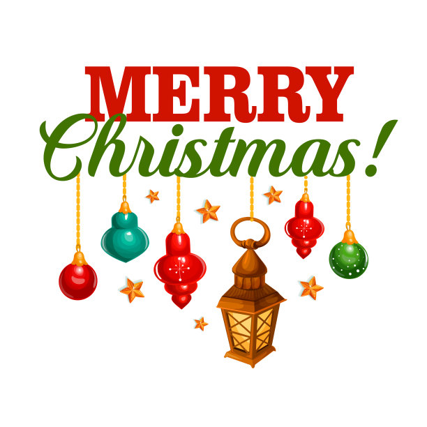 新年节日设计的圣诞球图标图片下载