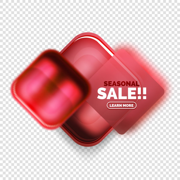 方形销售按钮标签标签图片下载