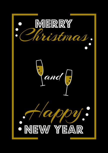 圣诞贺卡。图片下载