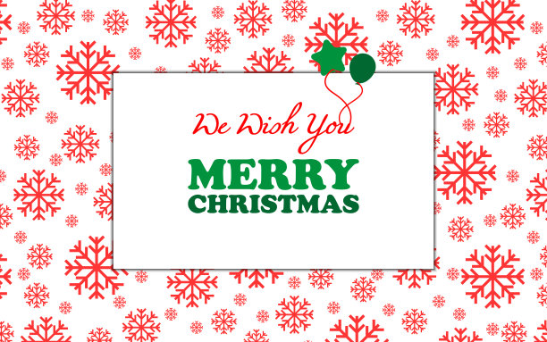 圣诞贺卡。图片下载