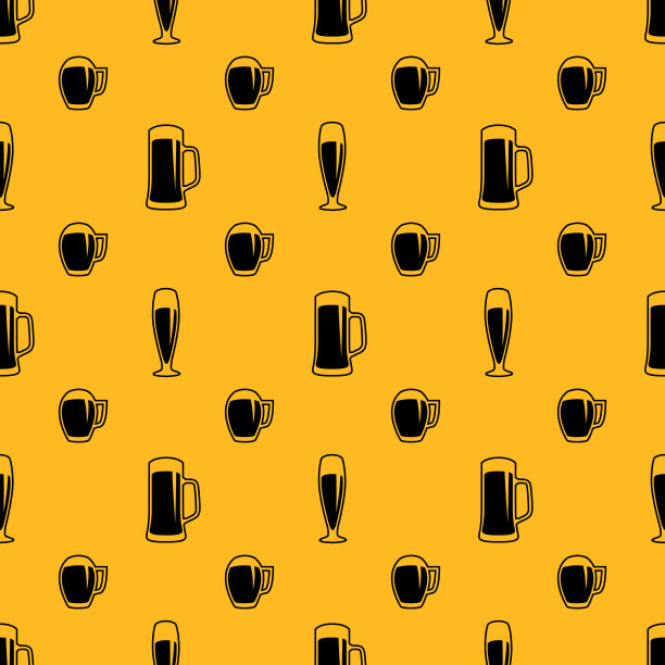 无缝啤酒模式图片下载