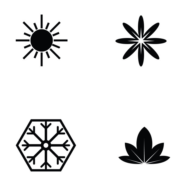 季节图标合集图片下载
