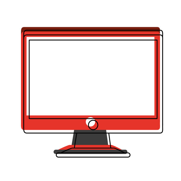 计算机显示器图标图像图片下载